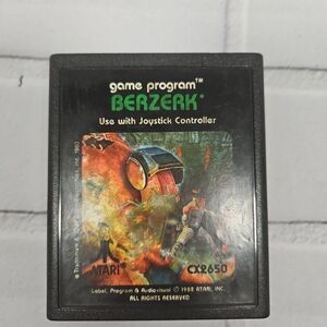 Berzerk (Atari 2600 1982 CX-2650)